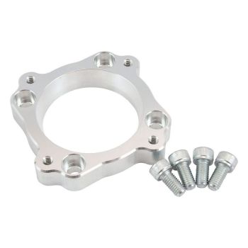 Aeroflow Nissan SR20 Bosch 68mmDBW Adapter Raw Finish fits 68mm Bosch Throttle Body AF64-2142