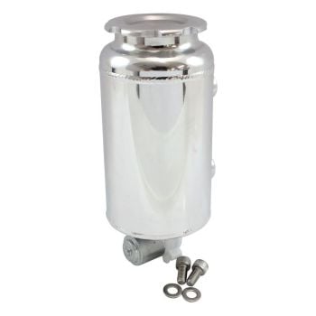 Aeroflow Fabricated Alloy Washer Tank with Motor & Low Profile Cap Polished Universal Round Tank AF77-1047