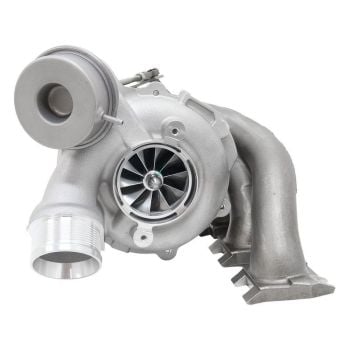Aeroflow Boosted 6558 Audi RS3 & TT RS Bolt On Internal Wastegate Turbocharger 650HP Natural Cast Finish fits DAZA R5 Engine AF8005-3795
