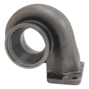 Aeroflow Boosted 0.82 A/R T3 Inlet & V-Band Outlet Turbo Exhaust Housing fits Boosted B5455 & B5855 Turbochargers Cast Iron Material AF8050-1047