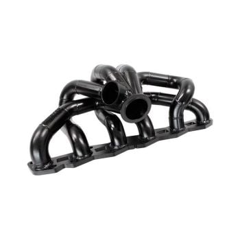 Aeroflow AF8207-6000 V-Band Turbo Manifold suits High Mount GT30-GT35 Turbo with 50mm Ext Wastegate Flange fits Nissan RB30