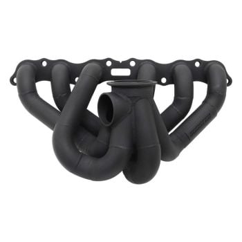 Aeroflow Toyota 2JZ-GE Non Turbo V-Band Flange High Mount Turbo Manifold fits Boosted 7375 up to Boosted 7975 in V-Band Flange with 50mm External Wastegate Flange AF8217-9000