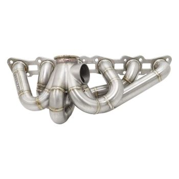 Aeroflow Nissan RB20 RB25 & RB26 V-Band Turbo Stainless Manifold fits High Mount GT30-GT35 Turbo with 50mm External Wastegate Flange AF8407-4000