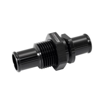 Aeroflow AF88-2015BLK 5/8in Barb Bulkhead Insert Black