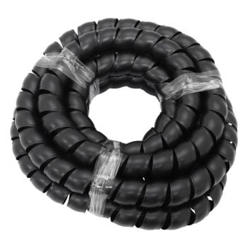 Aeroflow 30.5mm ID Spiral Wrap Black Cover 1 Meter fits -16AN 100/450 Series Hose -20AN 200/250 Series Hose and -12AN 400/500 Series Rubber Hose AF91-9810