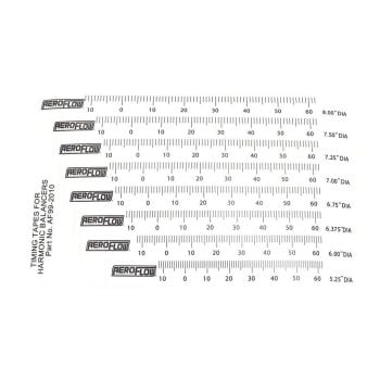 Aeroflow Aeroflow Timing Tapes Includes 8 Different Sizes to Fit Most Harmonic Balancers AF99-2010