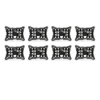 ALTIQ Spectrum Pro LED RGB-W 8 Pack Rock Light Kit ALRGBW-8PRO