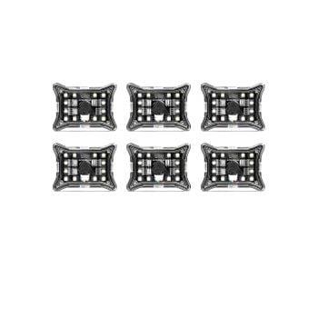 ALTIQ Spectrum Pro LED RGB-W 6 Pack Rock Light Kit ALRGBW6PRO
