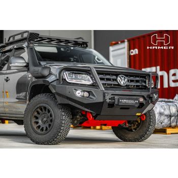 Hamer 4x4 King Series Plus Bull Bar fits VW Amarok 10-22 AM106PT-VWA
