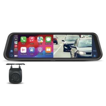 Aerpro AM9M02R 9" Mirror Monitor with Dual Camera & Apple CarPlay Android Auto