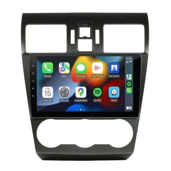 Aerpro AMASU13 9" Apple CarPlay Andoid Auto Head Unit fits Subaru WRX 2014-2015 With Navigation