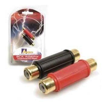 Aerpro AP622 F-F RCA Adapter Red/Black