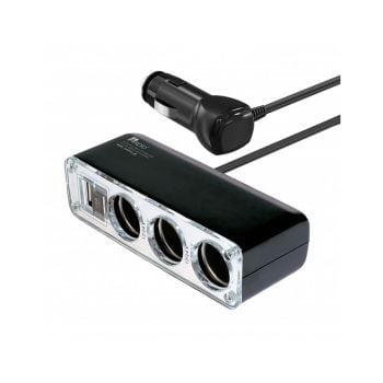 Aerpro APDC320 Triple Accessory Socket and USB Power Adaptor