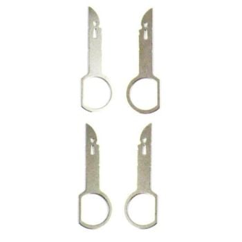 Aerpro APFRK Radio Removal Key to suit Ford And European Vehicles 4 Pack