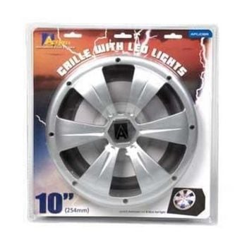 Aerpro APG10BR LED Subwoofer Grille Blue/Red 10" 254mm