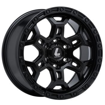 Lenso Argo 18x9 6x139.7 +30 Offset Satin Black