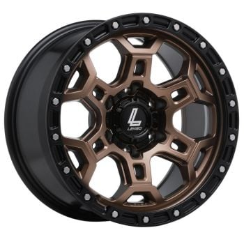 Lenso Argo 18x9 6x139.7 +30 Offset Dirty Bronze