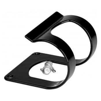 Aeromotive Fuel Filter Mounting Bracket with Rubber Coating Black fits All 2" O.D Fuel Filters ARO12701