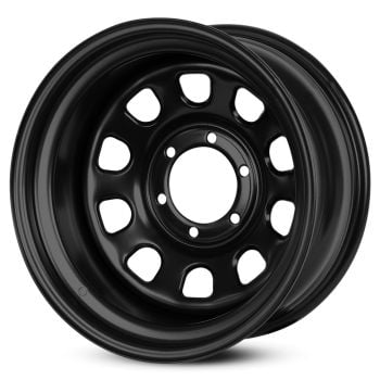 Wildland D-Tech 16x8.0 6x139.7 0 Offset Black Wheel