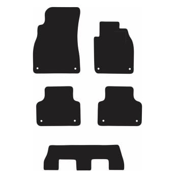 RubberTree Executive Rubber Car Floor Mats fits Audi Q7 2016-on AU046TPR
