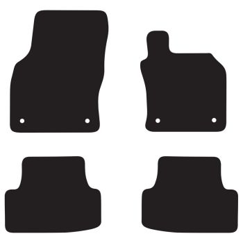 RubberTree Executive Rubber Car Floor Mats fits Audi A3 Sedan 2020-on AU063TPR