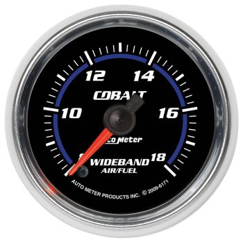 Autometer AU6171 2-1/16" Cobalt Series Air/Fuel Ratio Wideband Gauge