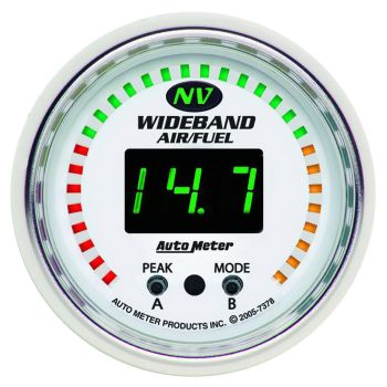 Autometer AU7378 2-1/16" NV Series Air/Fuel Ratio Gauge
