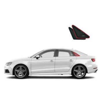 Snap Shades AUD007-3 Port Window Shades fits Audi A3 Sedan 13-20