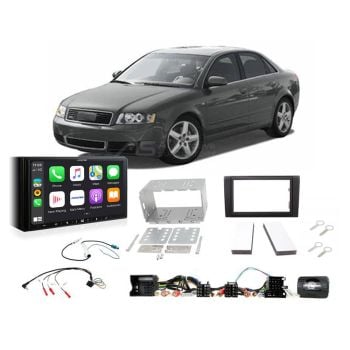 Audi A4 2001-2008 B6 B7 Apple CarPlay Android Auto Head Unit Upgrade Kit