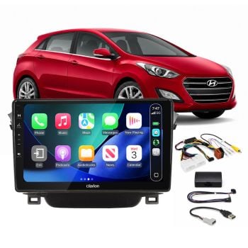 9 Inch CarPlay Android Auto Head Unit Kit fits Hyundai i30 2012-2017 AB-AKHY1