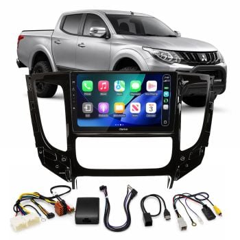 9 Inch CarPlay Android Auto Head Unit Kit fits Mitsubishi Triton 2016-2018 AB-AKMB8