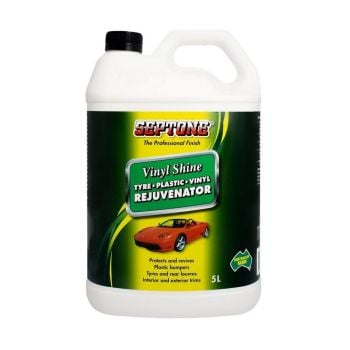 Septone Vinyl Shine Tyre Plastic Vinyl Rejuvenator 5L AVVS5