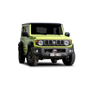 ECB Textura Black Concealed Winch Mount fits Suzuki Jimny 11/18-On AWOSZ100SYM