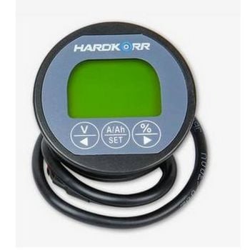 Hardkorr Remote Battery Monitor With High-Precision 100V/500A Shunt HKPBATTMON