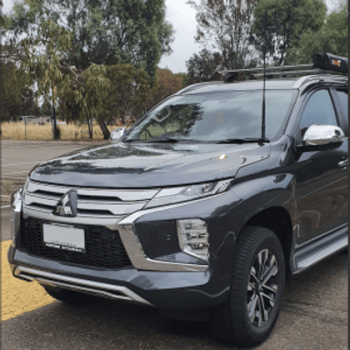 GMF BB-018D UHF Antenna Bonnet Bracket fits Mitsubishi Pajero Sport QF 2020-on Drivers Side