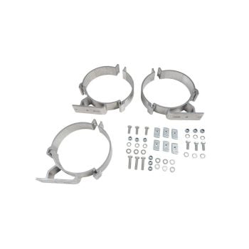Rhino Rack 150mm Conduit Clamps 3-Pack BC3-150