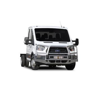 ECB Black Ripple Bullbar fits Ford Transit VO Cab Chassis 05/19-On BF88SYB