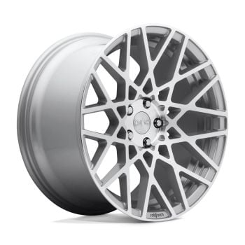 Rotiform R110 BLQ 18x8.5 5x100 +35 Offset Silver Wheel