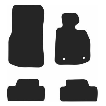 RubberTree Luxury Carpet Car Floor Mats fits BMW 4 Series F33 Convertible 14-20 BM047-01LXBL