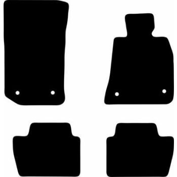 RubberTree Luxury Carpet Car Floor Mats fits BMW 4 Series G22 Coupe 2020-On BM077LXBL