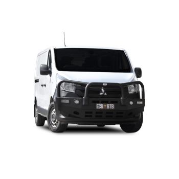 ECB Black Ripple Bullbar fits Mitsubishi Express Van GLX 03/20-On BM250SYB