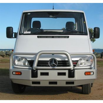 ECB Textura Black Bullbar fits Mercedes-Benz Sprinter 08/00-09/06 BMB45SYM