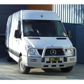 ECB Textura Black Bullbar fits Mercedes-Benz Sprinter 10/06-09/13 BMB47SYM