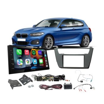 BMW 1 Series 2011-On F20 F21 non-Amplified Apple CarPlay Android Auto Head Unit Upgrade Kit