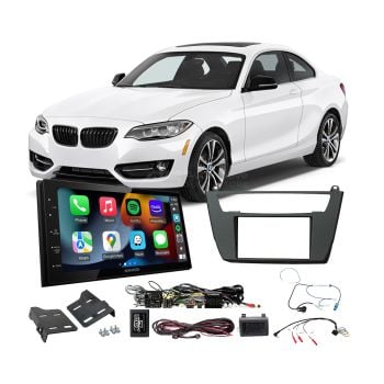 BMW 2 Series 2013-On F22 Amplified Apple CarPlay Android Auto Head Unit Upgrade Kit