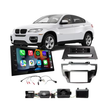 BMW X6 2008-2014 E71 non-Amplified Apple CarPlay Android Auto Head Unit Upgrade Kit