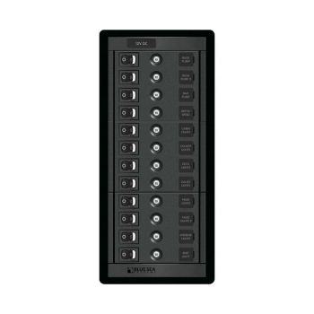 Enerdrive BS-1461B Panel 360 12V-10A 12 Position CLB Vertical