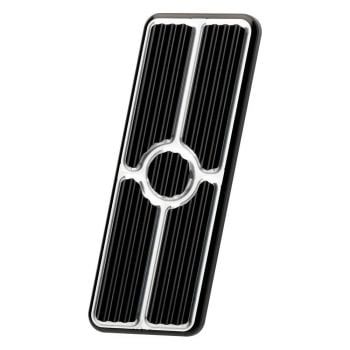 Billet Specialties BS199265 Rectangle Gas/Accelerator Pedal Black Anodized fits 1967-69 Chevrolet Camaro BS199265