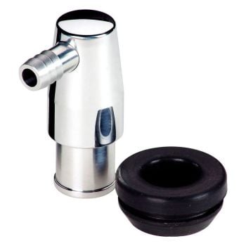Billet Specialties BS22120 PCV Valve Polished fits Covers with 1-1/4" Hole Grommet Included BS22120