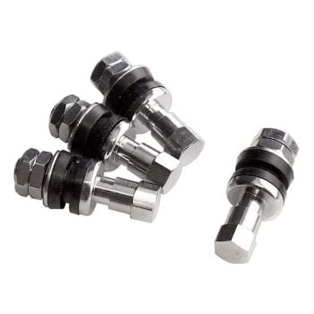 Billet Specialties BS999900 Bolt-in Valve Stems Chrome 4-pack BS999900